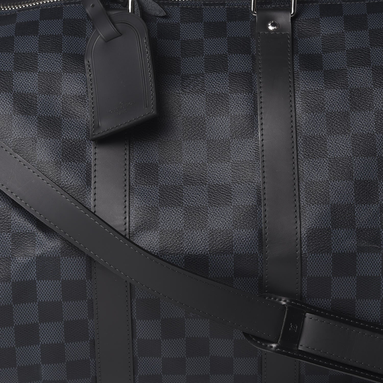 Louis Vuitton Damier Cobalt Keepall Bandouliere 45 7 of 10