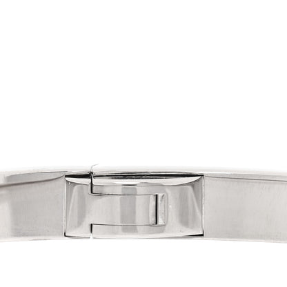 Cartier 18K White Gold Small LOVE Bracelet 17 6 of 7