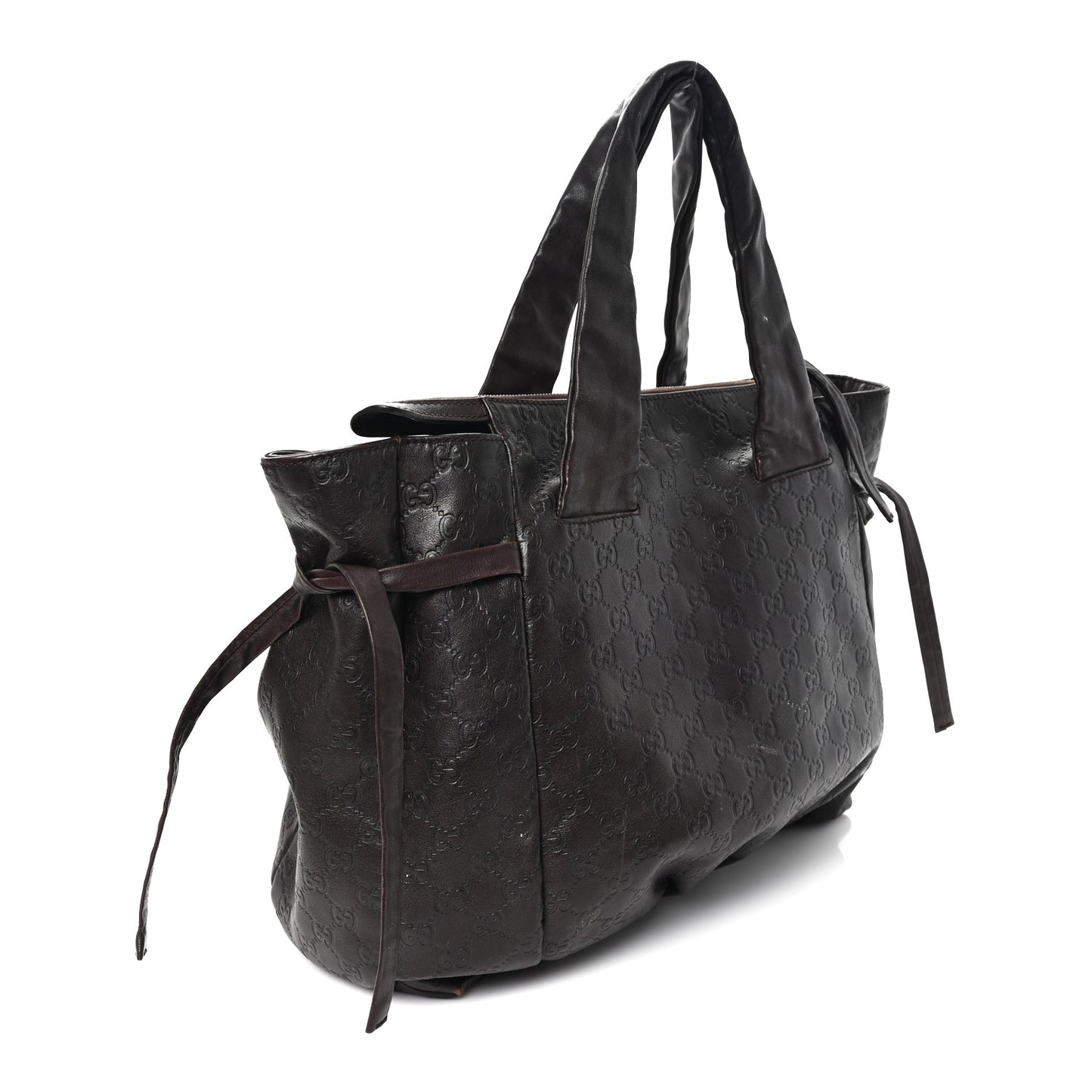 Guccissima Medium Hysteria Tote Brown