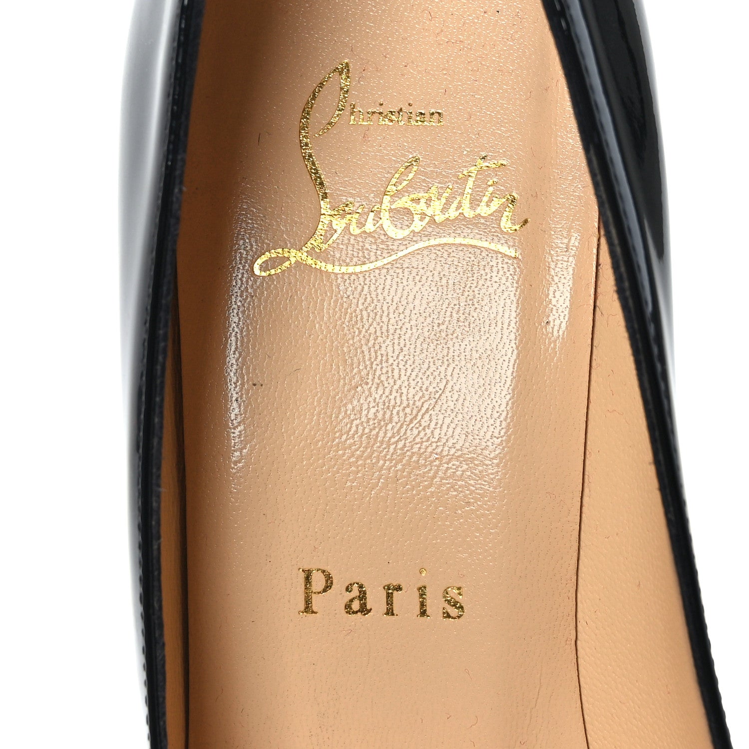 Christian Louboutin Patent New Simple 120 Pumps 36 Black 7 of 7