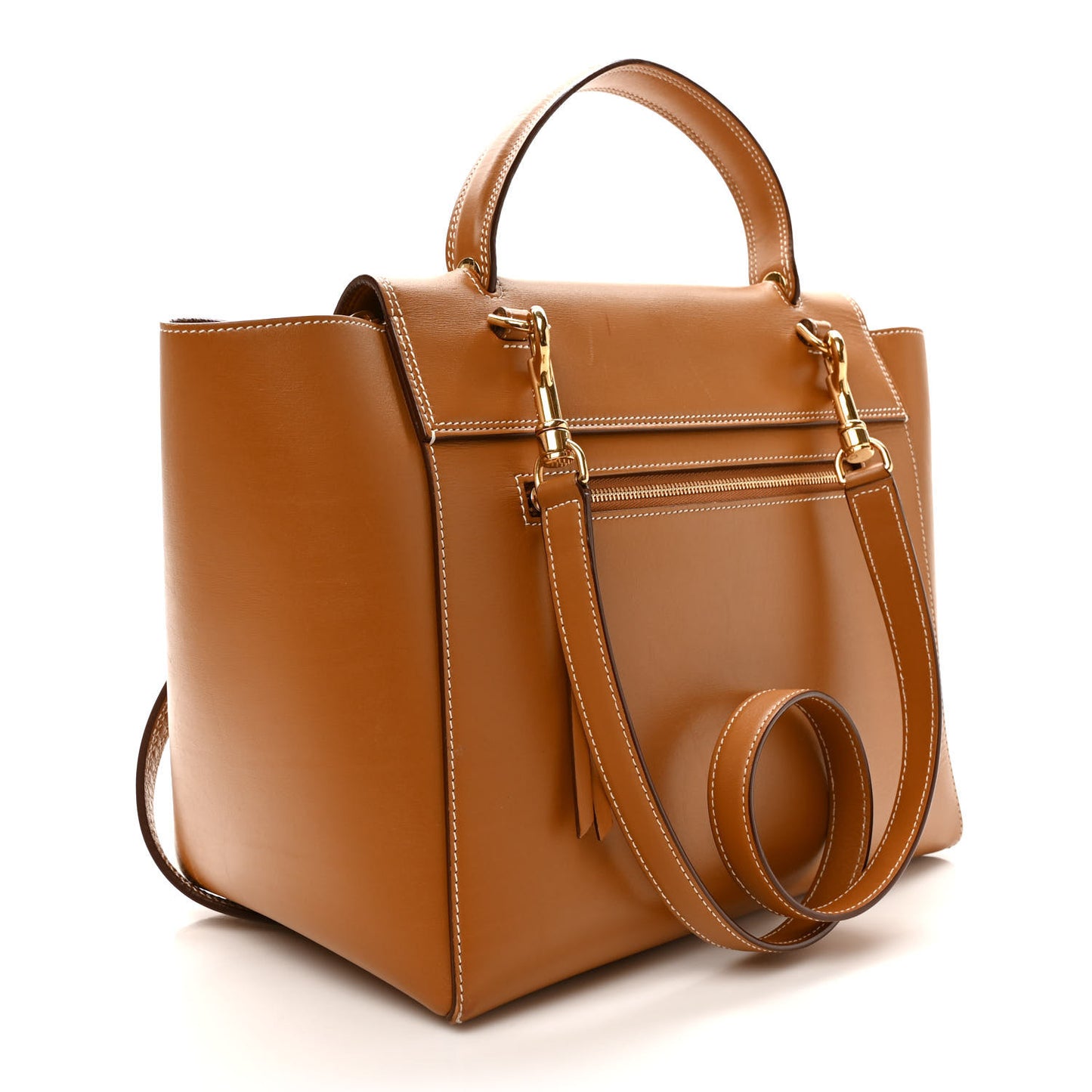 Supersoft Calfskin Mini Belt Bag Tan