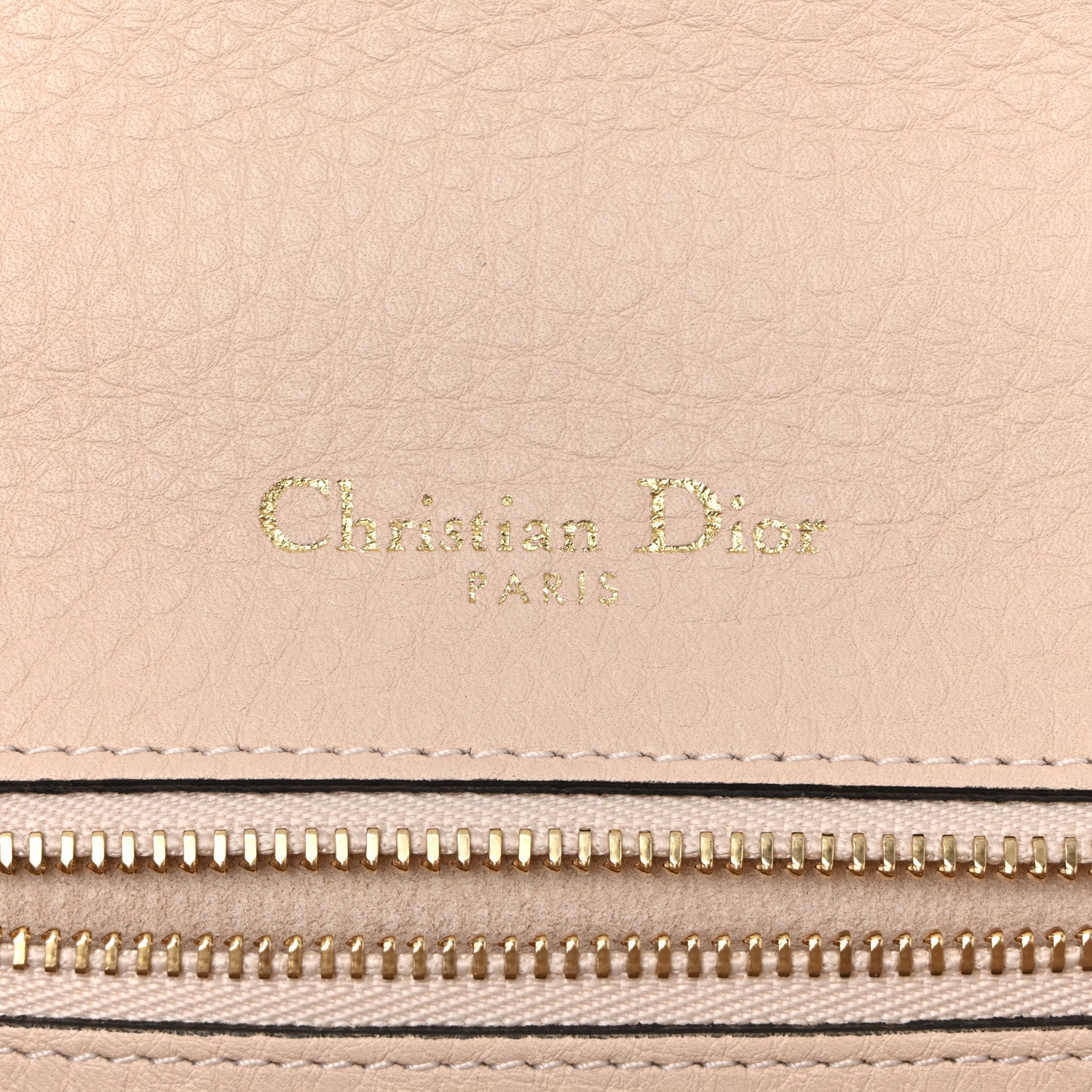 Christian Dior Grained Calfskin Small Diorama Flap Bag Nude 6 of 9