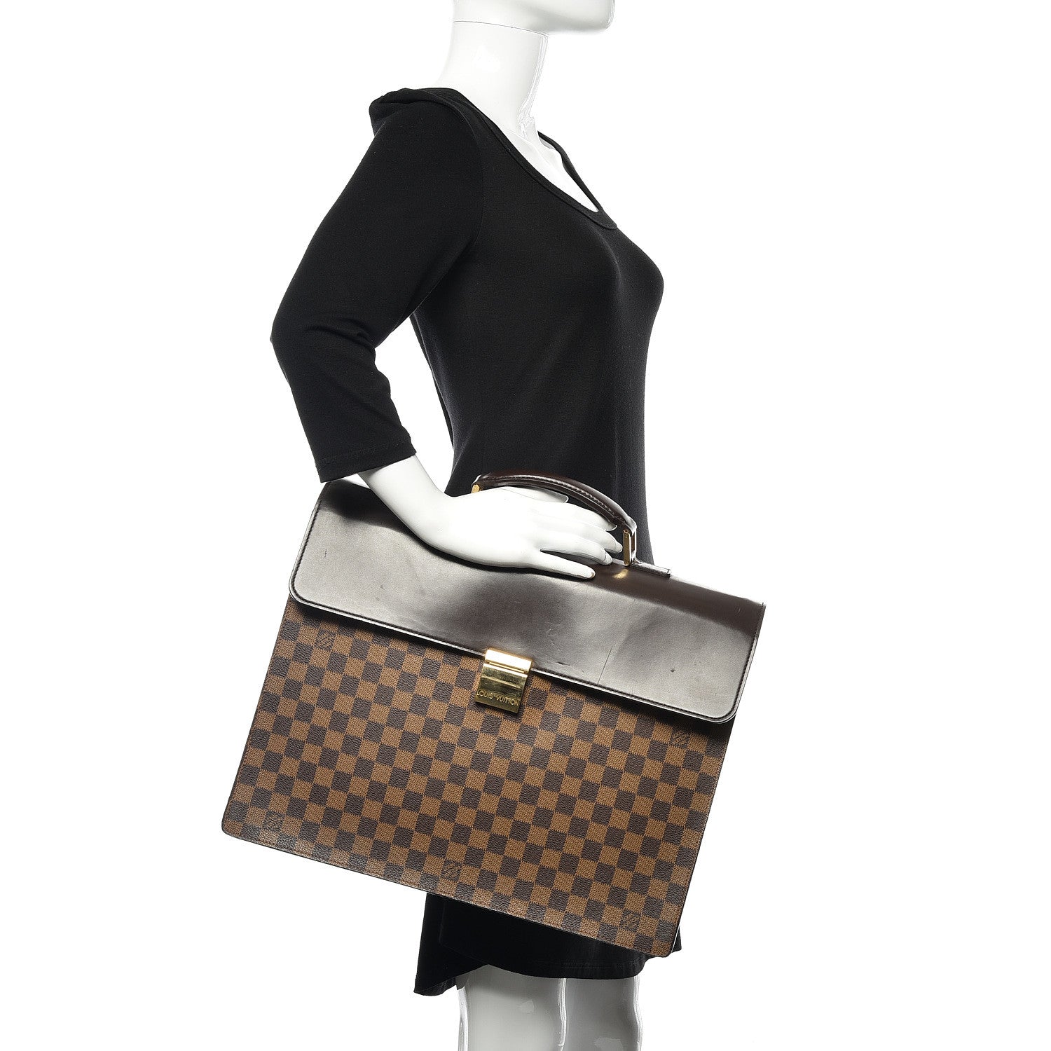 Louis Vuitton Damier Ebene Altona GM 2 of 9