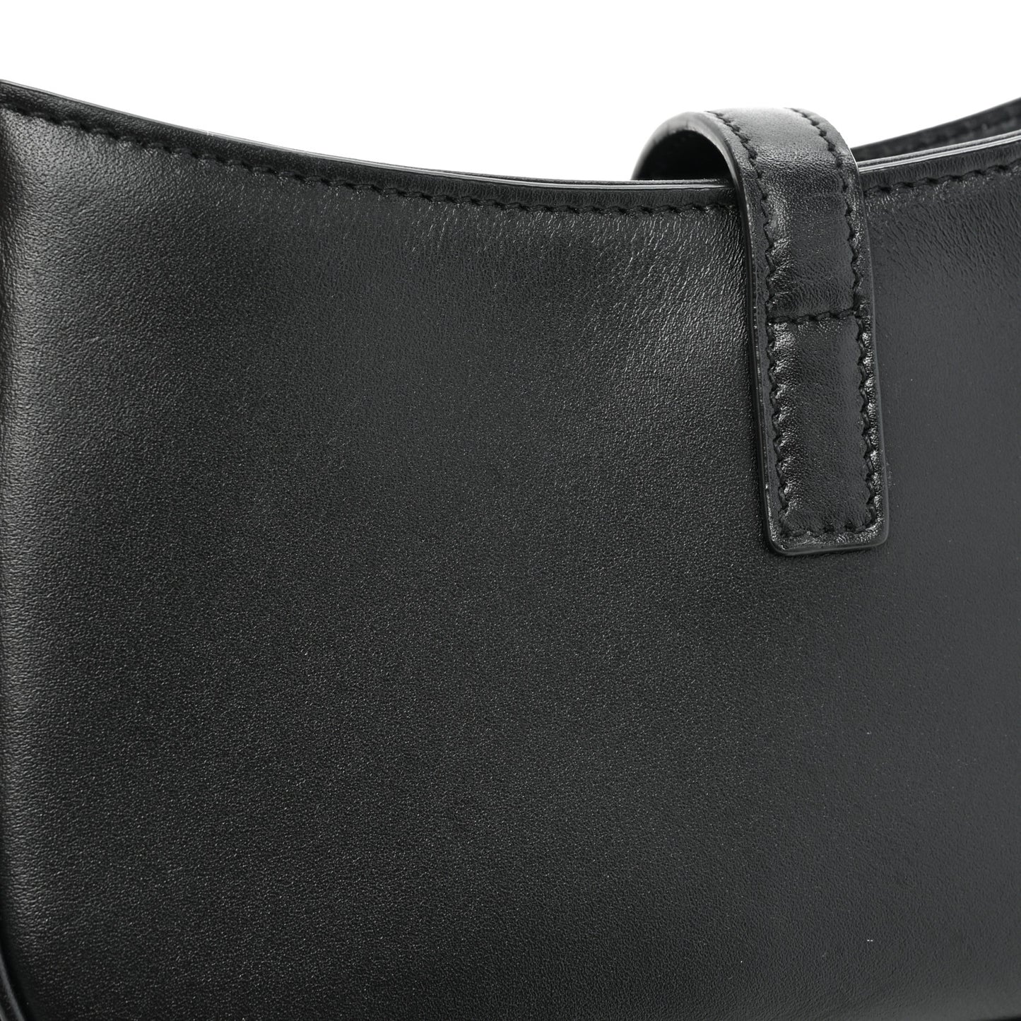 Smooth Calfskin Le 5 A 7 Mini Hobo Black
