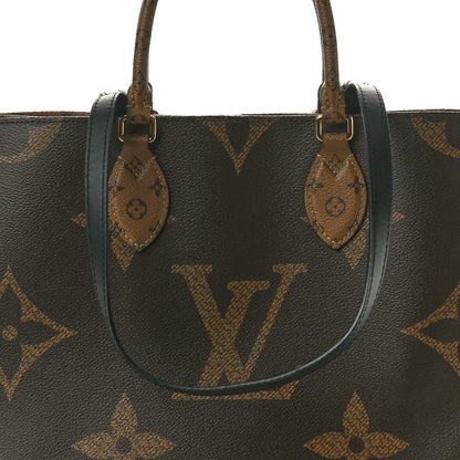 Louis Vuitton Reverse Monogram Giant Onthego MM 7 of 9