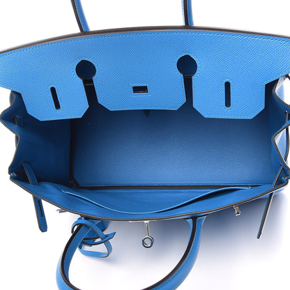 Hermes Epsom Birkin 30 Bleu Zanzibar 7 of 38