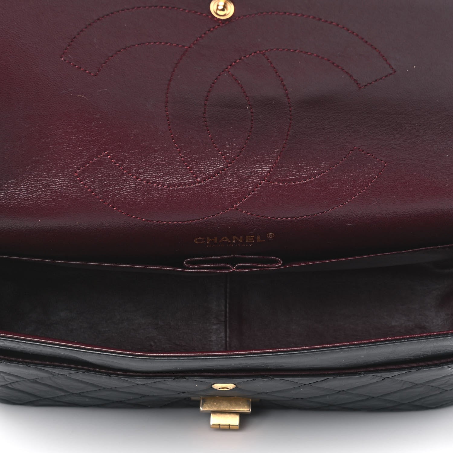 Chanel Aged Calfskin Quilted 2.55 Reissue 227 Flap Black 5 of 6
