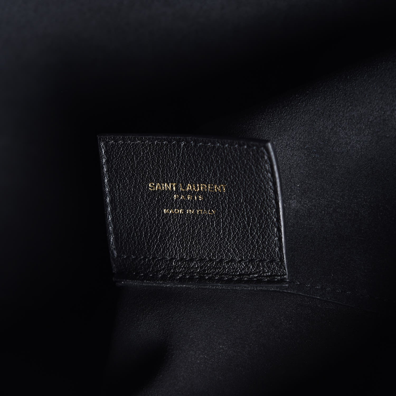 Saint Laurent Calfskin Large Shopping Tote Black 7 of 11