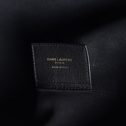 Saint Laurent Calfskin Large Shopping Tote Black 7 of 11