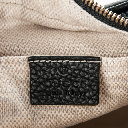 Gucci Pebbled Calfskin Small Soho Disco Bag Black 6 of 8