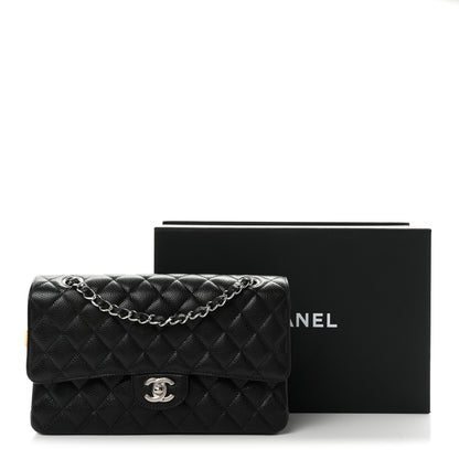 Chanel Caviar Quilted Medium Double Flap Black 11 of 11