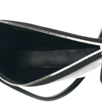 Burberry Calfskin Camouflage Mini Olympia Shoulder Bag Black 5 of 8