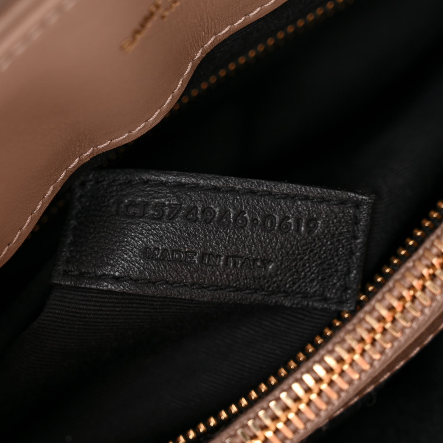 Saint Laurent Calfskin Y Quilted Monogram Medium Loulou Chain Satchel Dusty Grey 7 of 11