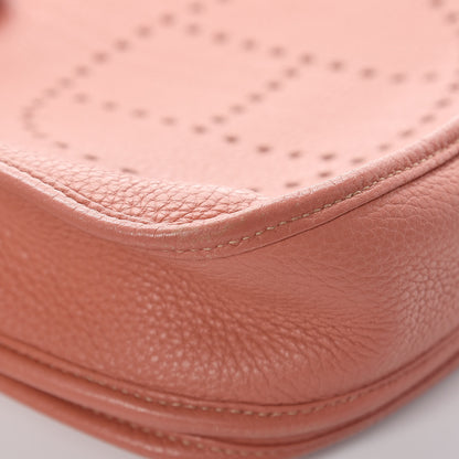 Hermes Taurillon Clemence Amazone Evelyne III PM Crevette 8 of 20