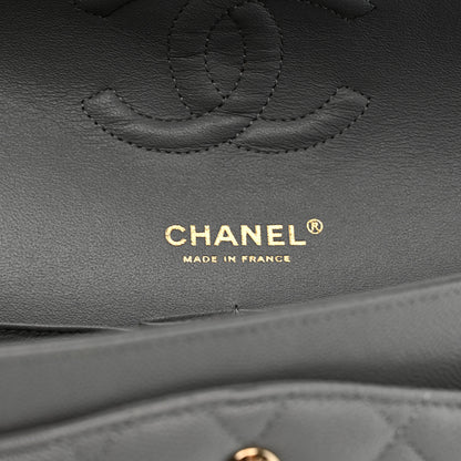 Chanel Caviar Quilted Medium Double Flap Grey 6 of 11