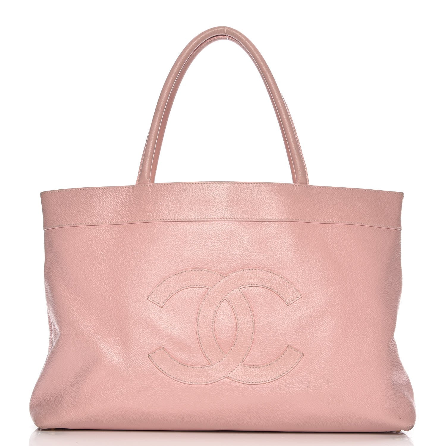 Chanel Caviar CC Tote Pink 1 of 18