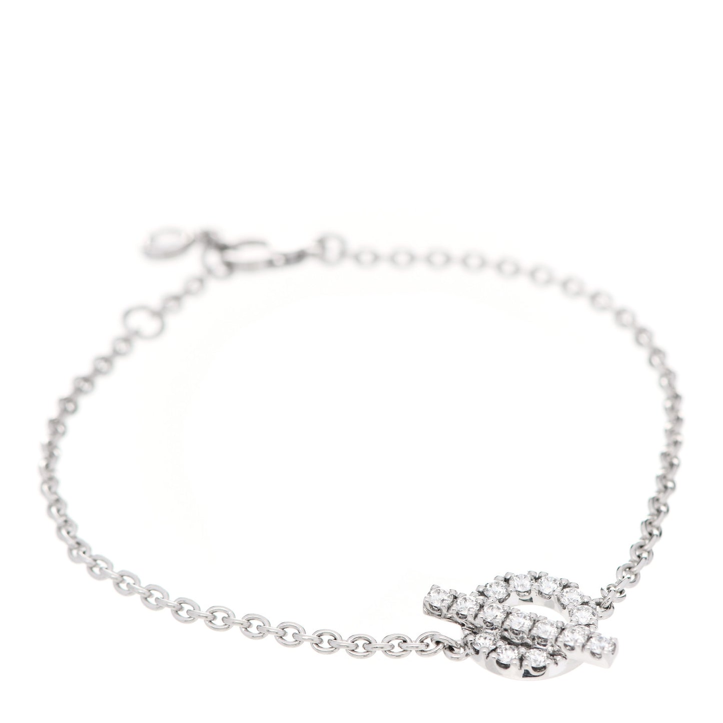 18K White Gold Diamond Finesse Bracelet SH