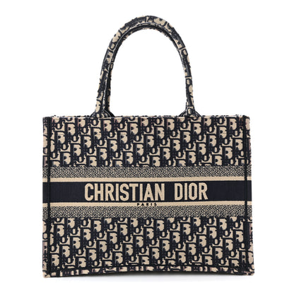 Christian Dior Oblique Medium Book Tote Blue Multicolor 1 of 9
