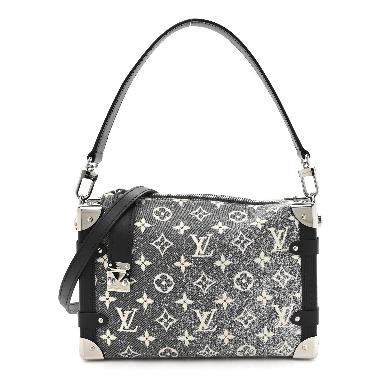 Louis Vuitton Monogram Jacquard Denim Side Trunk Grey 1 of 9