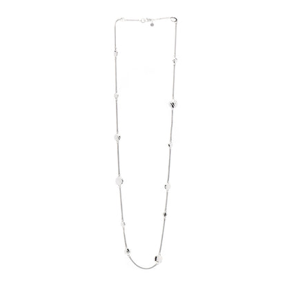 John Hardy Sterling Silver Palu Disc Station Sautoir Necklace 36" 3 of 5