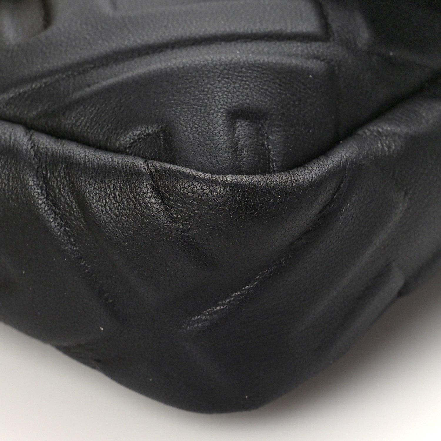 Fendi Nappa FF 1974 Embossed Mini Baguette Black 8 of 9