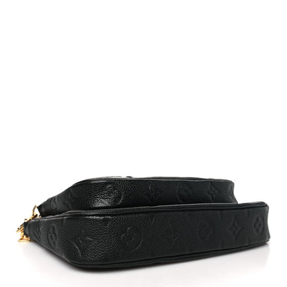 Louis Vuitton Empreinte Monogram Giant Multi Pochette Accessories Black 4 of 11