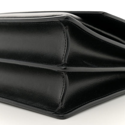 Saint Laurent Calfskin Medium Monogram Monochrome Sunset Black 10 of 14