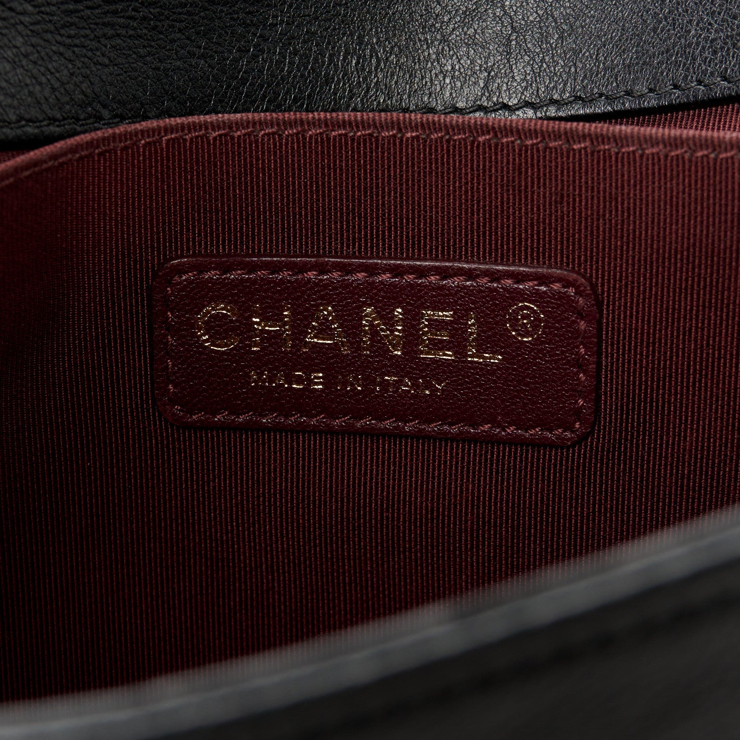 Chanel Goat Hair Medium Celtic Boy Flap Black 6 of 10