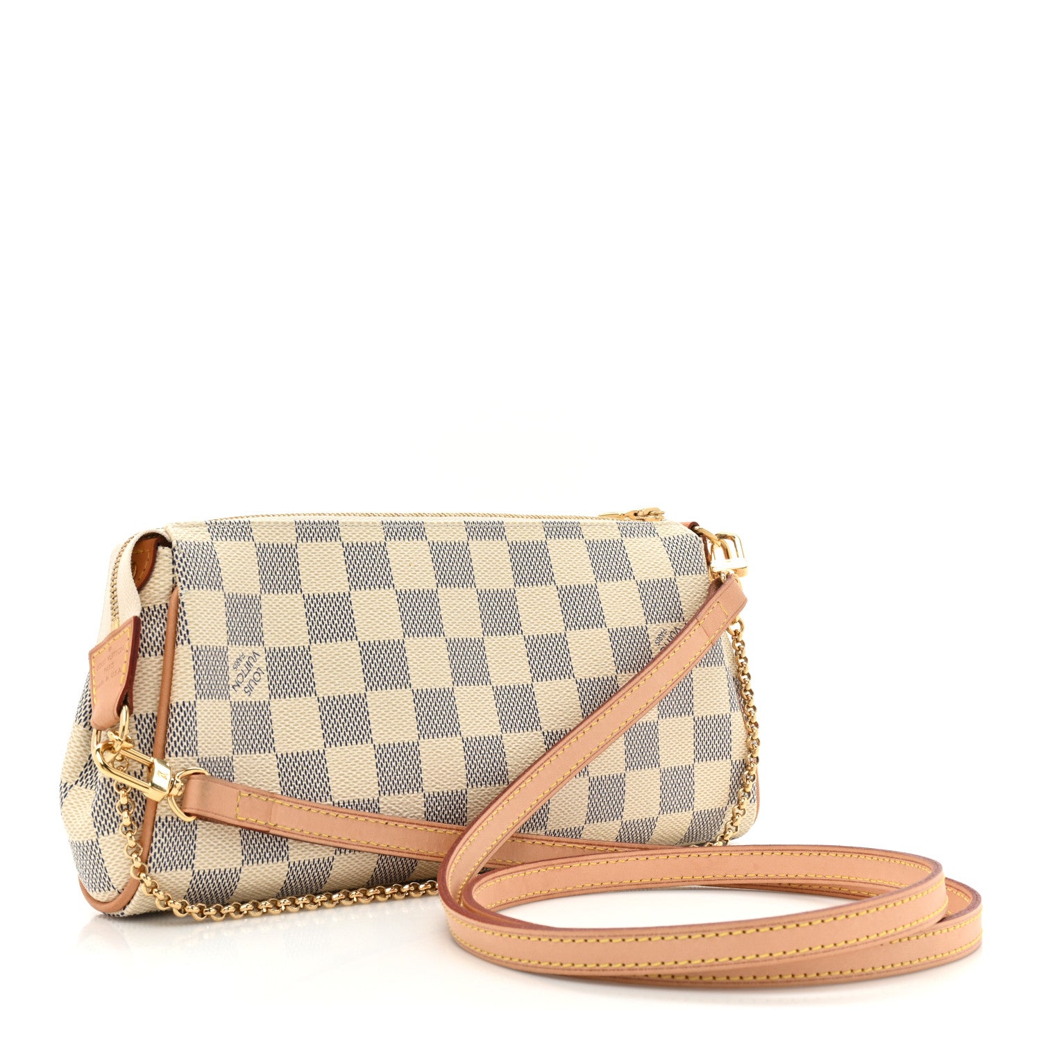 Louis Vuitton Damier Azur Eva Clutch 3 of 10