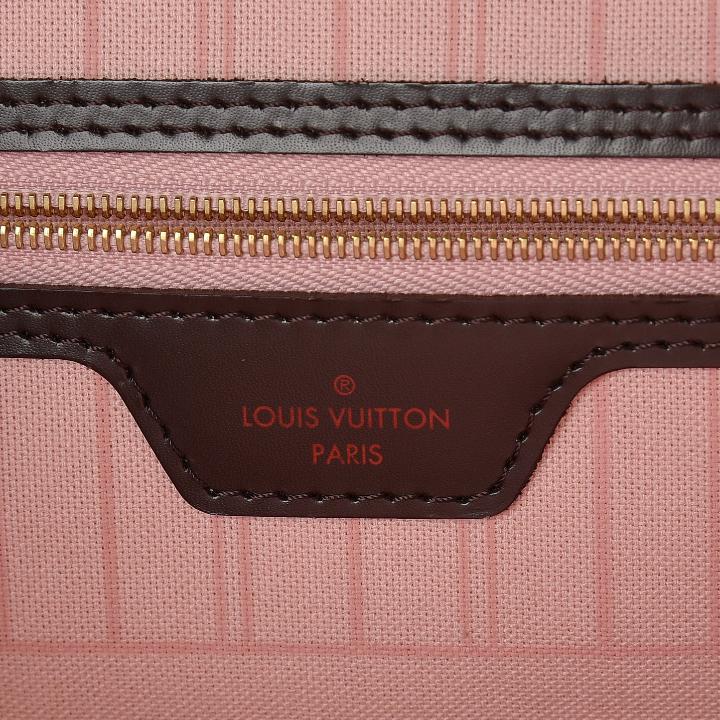 Damier Ebene Neo Neverfull MM Rose Ballerine