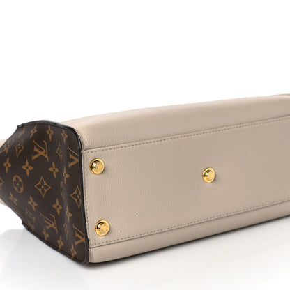 Louis Vuitton Calfskin Monogram On My Side Greige 7 of 8