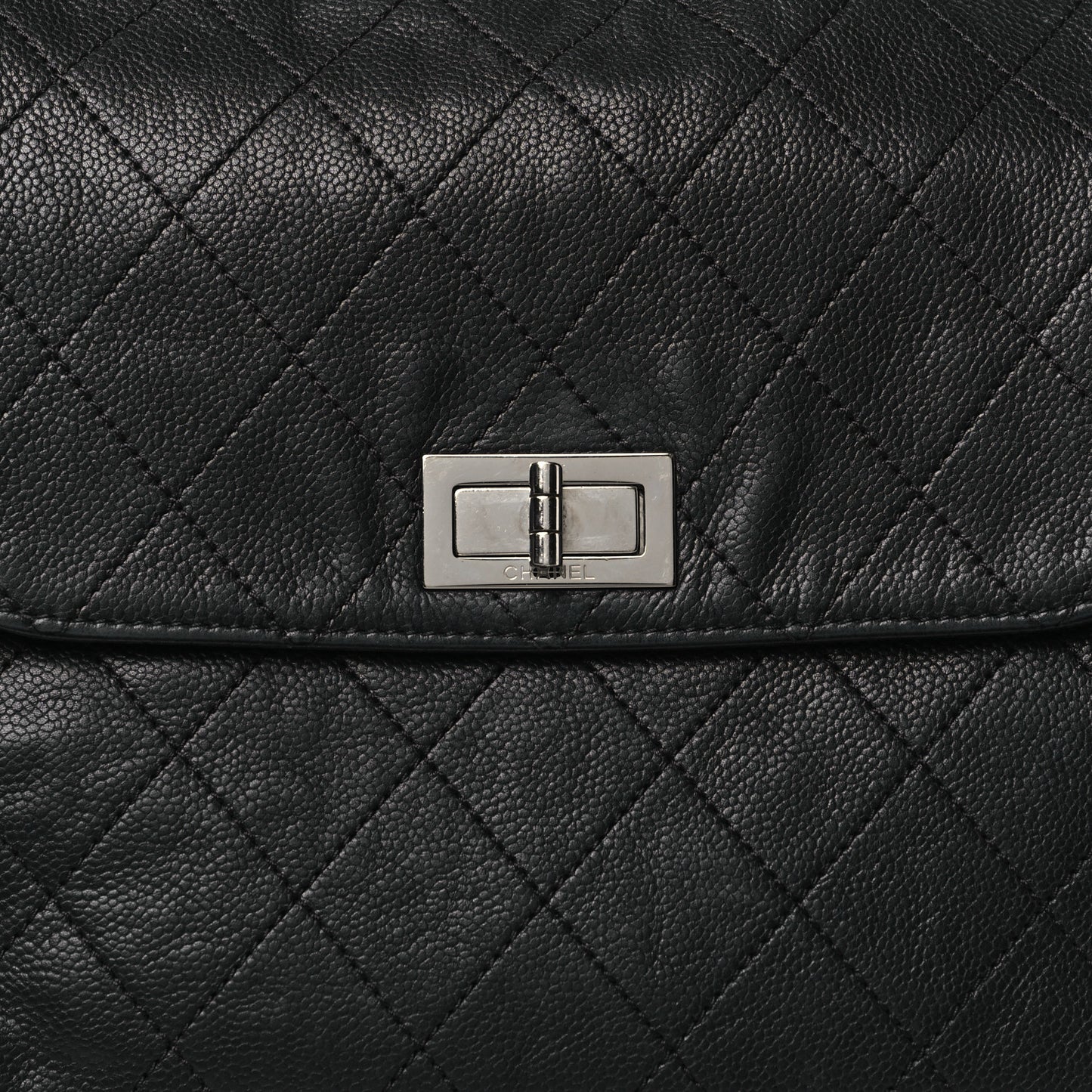 Caviar Stitched Pocket In The City Hobo Black
