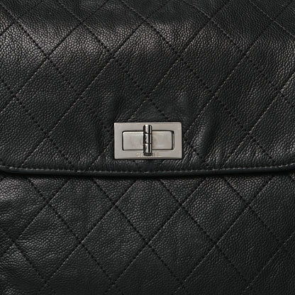 Chanel Caviar Stitched Pocket In The City Hobo Black 8 of 14