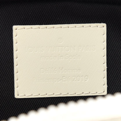 Louis Vuitton Taurillon Monogram Utility Side Bag Powder White 6 of 9