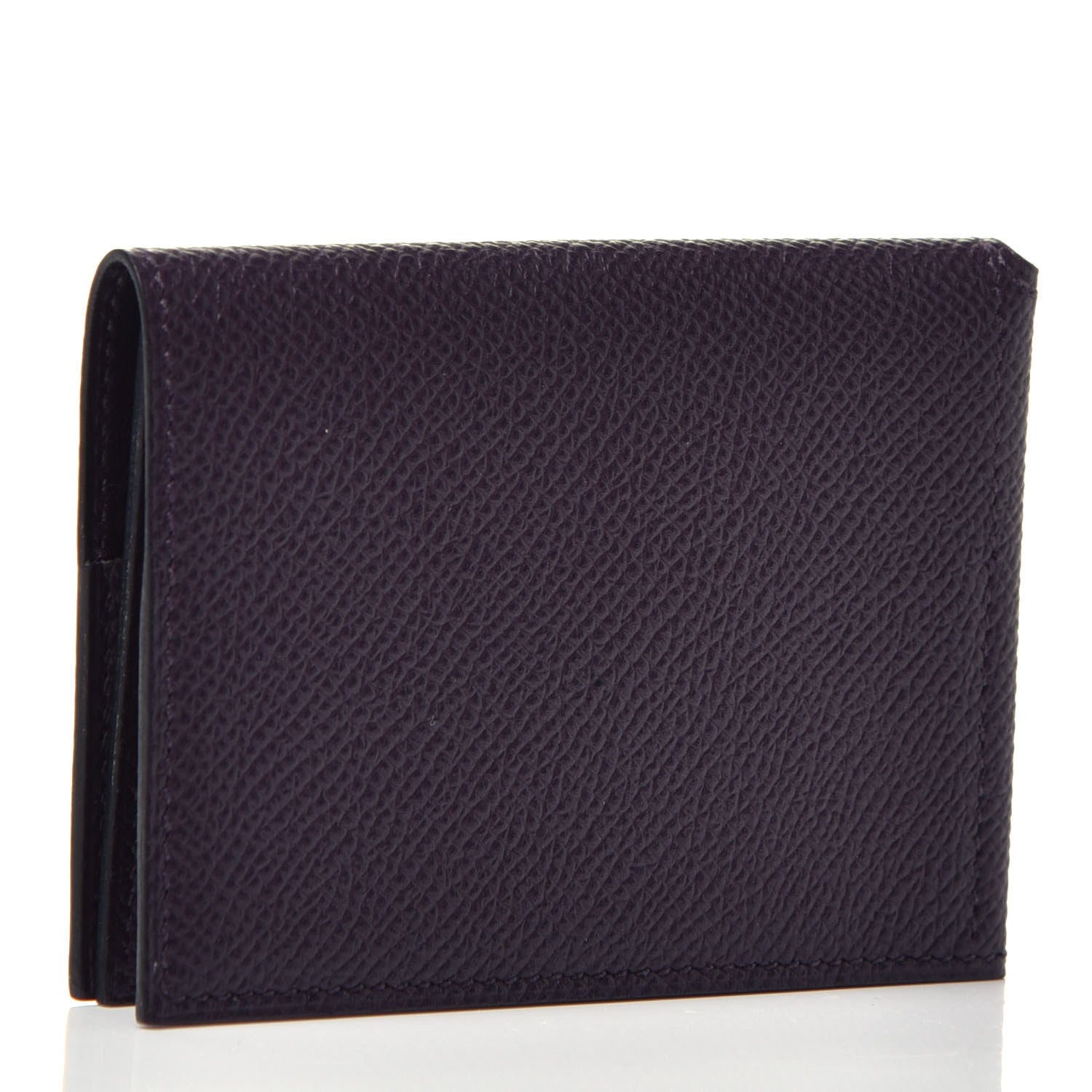 Hermes Epsom Guernesey Card Case Raisin 3 of 7