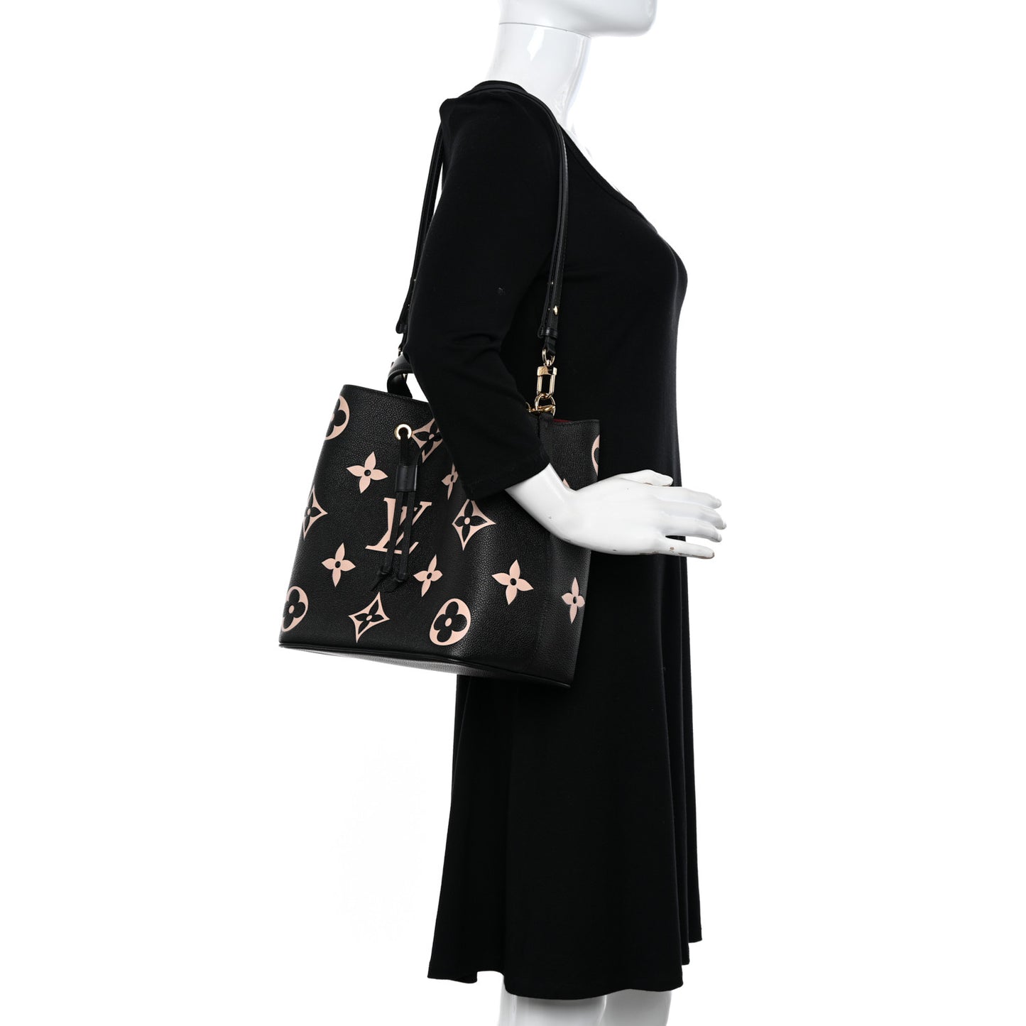 Empreinte Monogram Giant Neonoe MM Black Beige