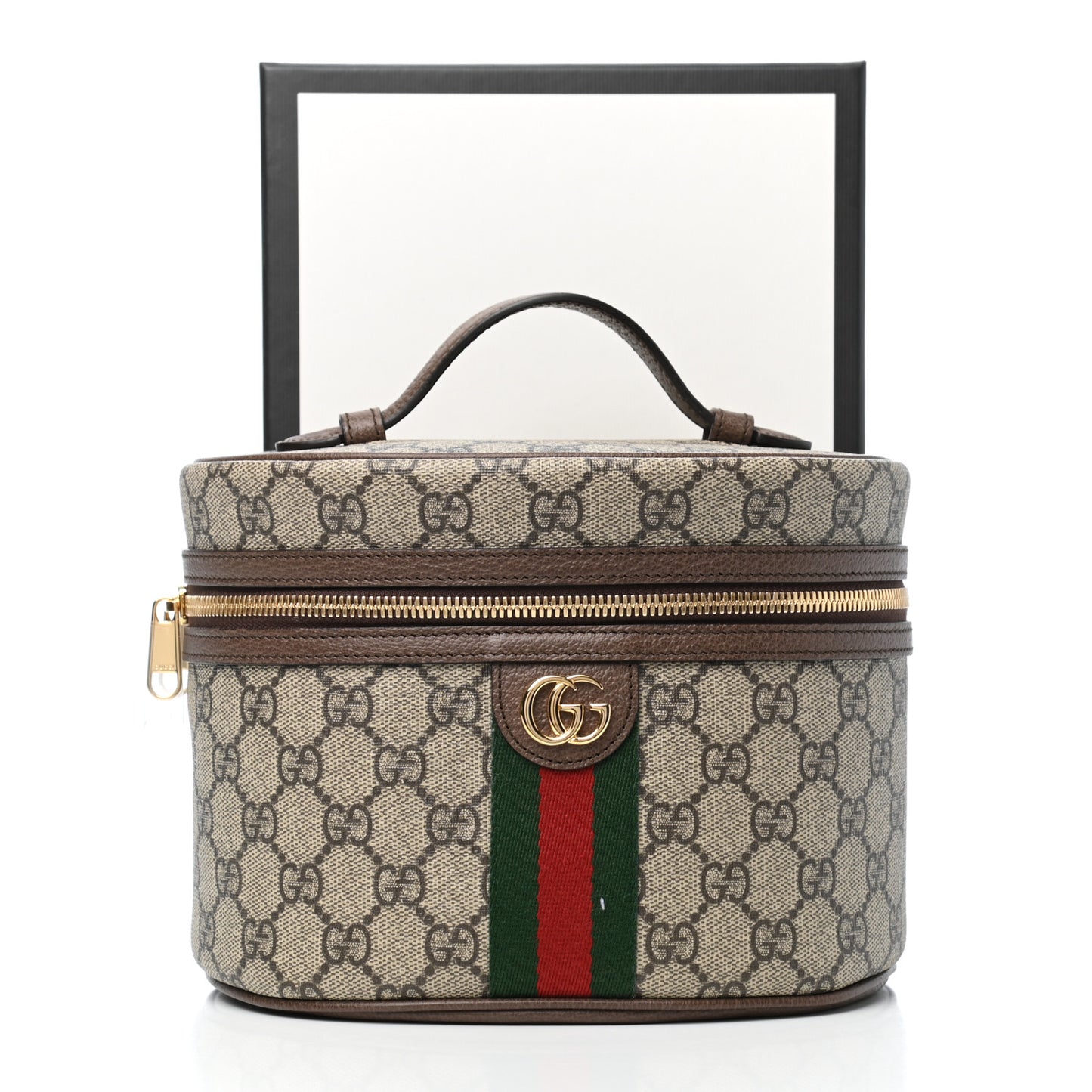 GG Supreme Monogram Ophidia Vanity Cosmetic Case