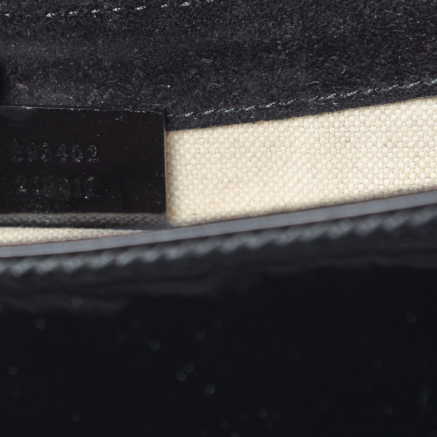 Patent Medium Emily Chain Shoulder Bag Black