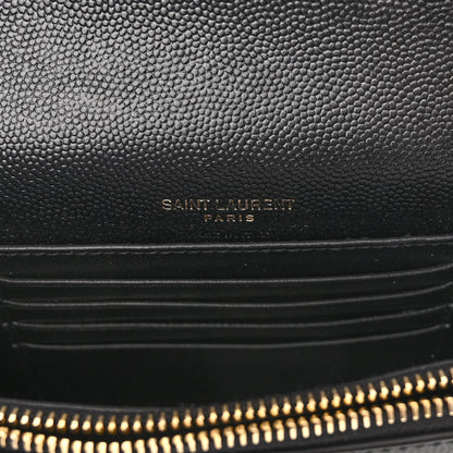 Saint Laurent Grain De Poudre Monogram Kate Belt Bag Black 6 of 9