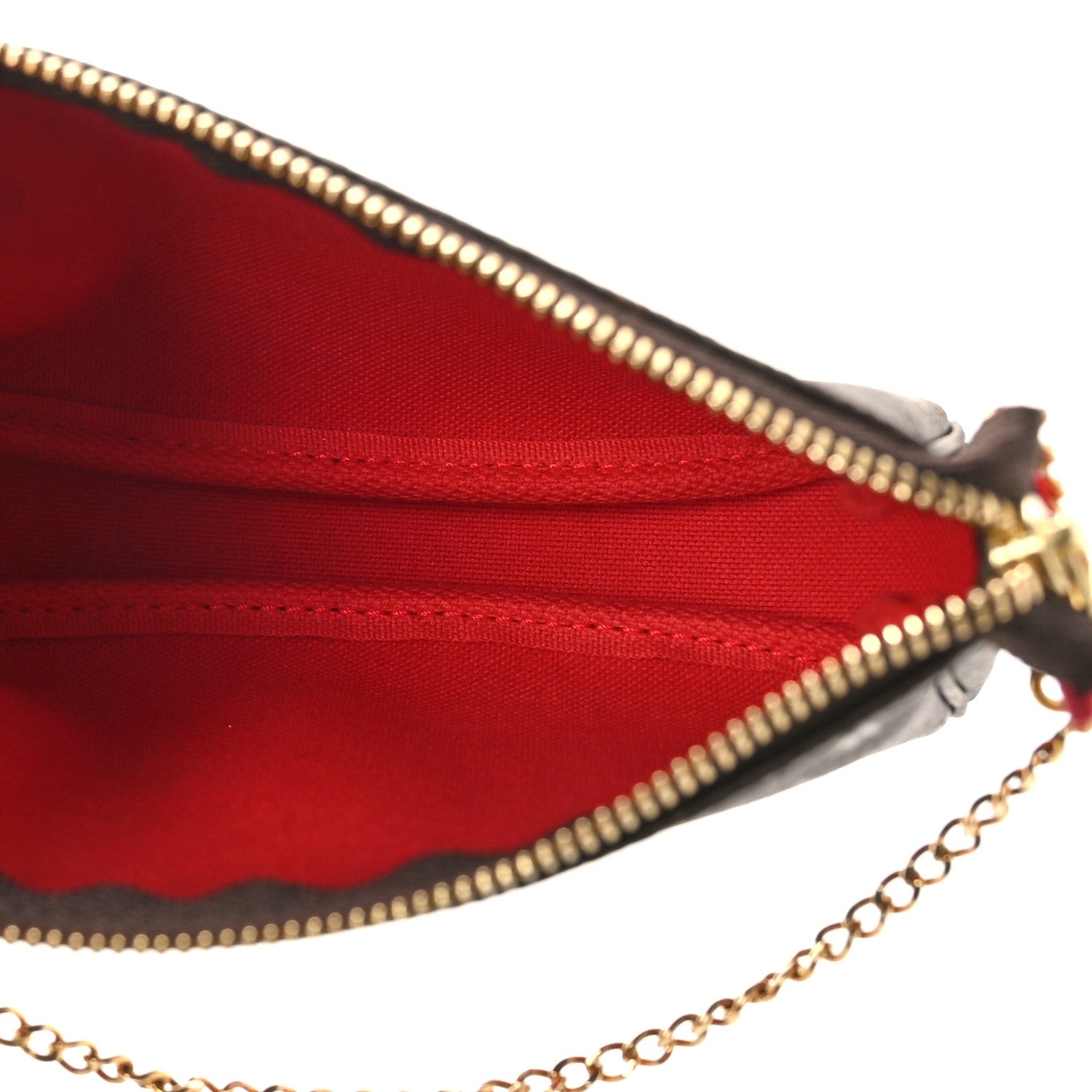 Louis Vuitton Monogram 2021 Christmas Animation London Mini Pochette Accessories Red 5 of 8
