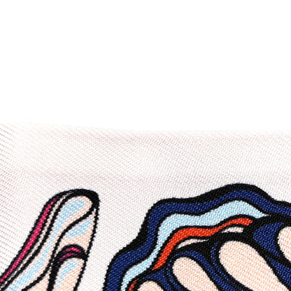 Louis Vuitton Silk Monogram World Of Love Bandeau White 9 of 10