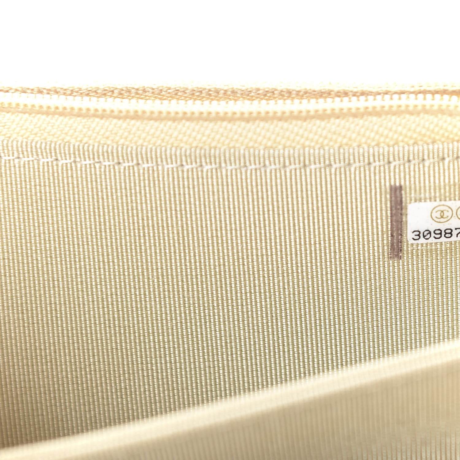 Chanel Metallic Lambskin Quilted Mini Wallet On Chain WOC Gold 9 of 11