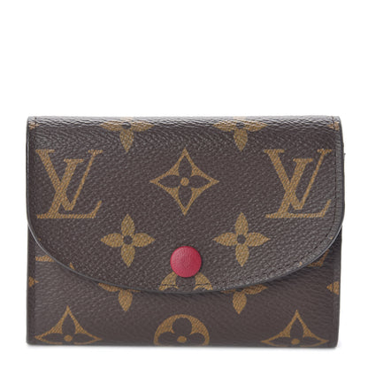 Louis Vuitton Monogram Rosalie Coin Purse Fuchsia 1 of 8