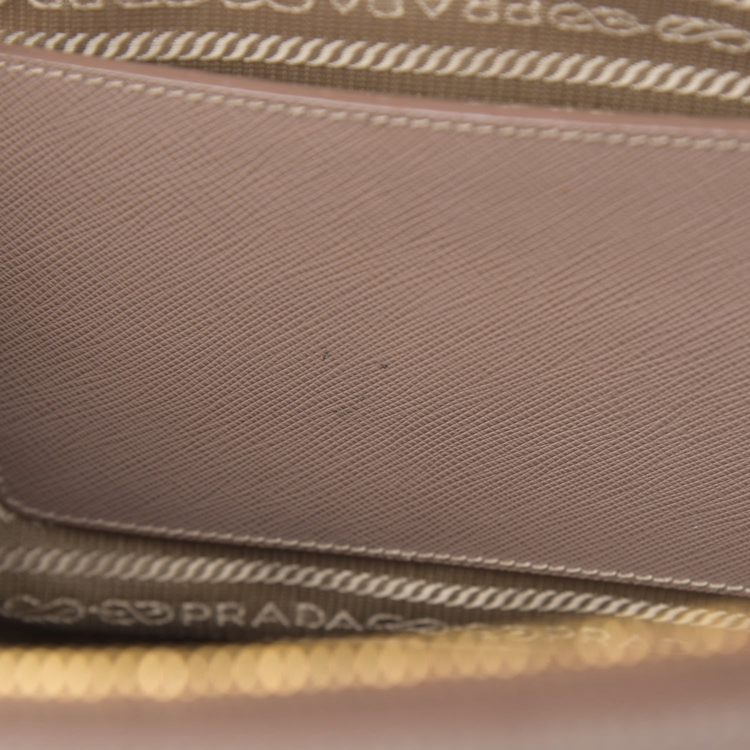 Prada Saffiano Small Galleria Double Zip Tote Cammeo 17 of 19