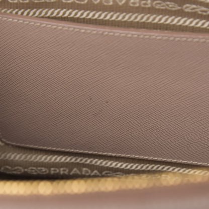 Prada Saffiano Small Galleria Double Zip Tote Cammeo 17 of 19