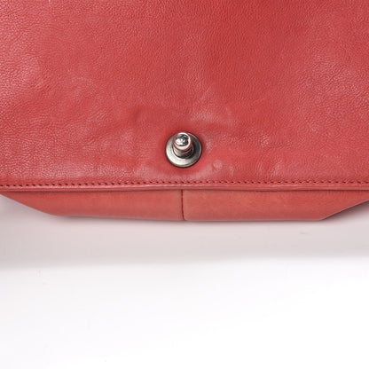 Chanel Calfskin Quilted Large Boy Flap Red 10 of 20
