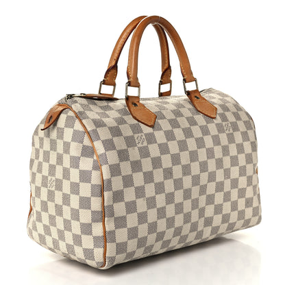 Louis Vuitton Damier Azur Speedy 30 2 of 12