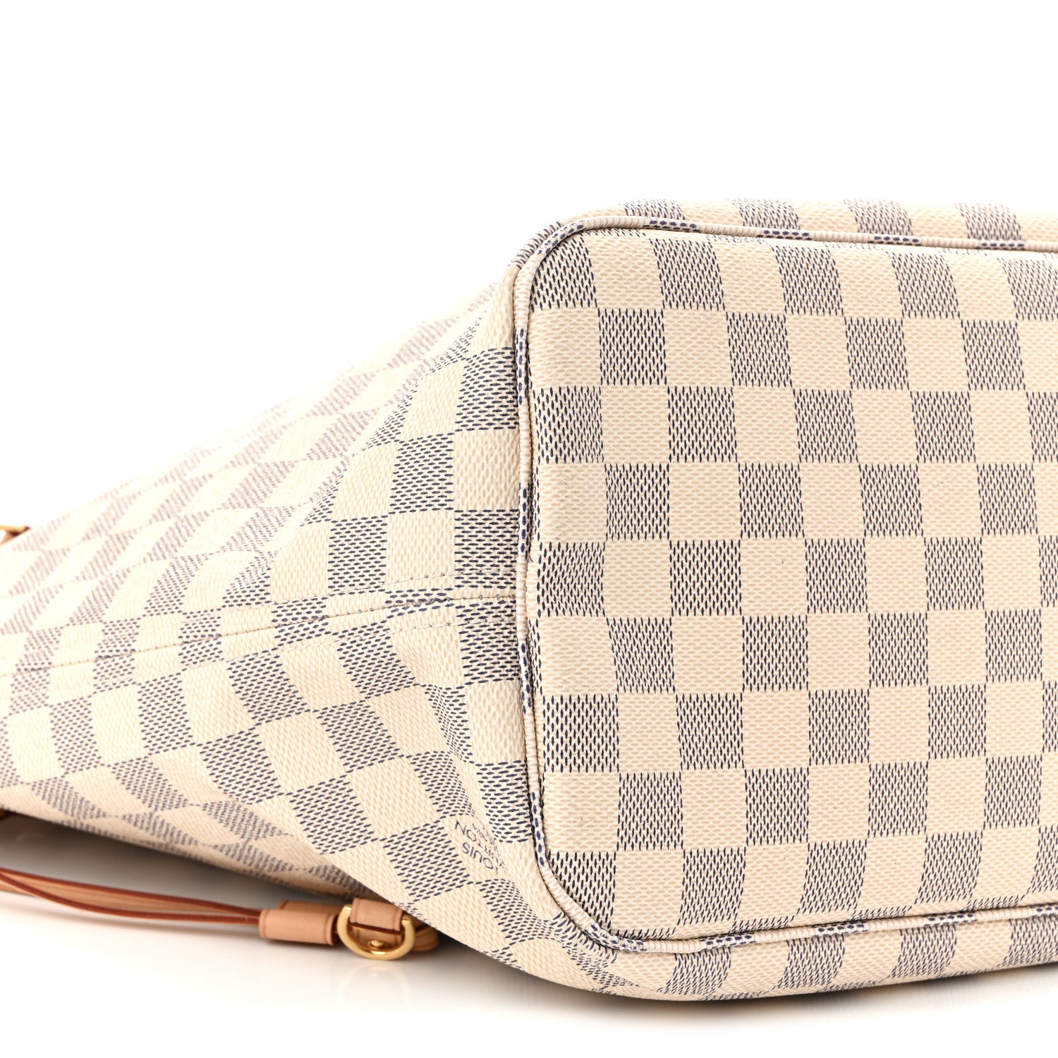 Louis Vuitton Damier Azur Neo Neverfull MM Rose Ballerine 9 of 11
