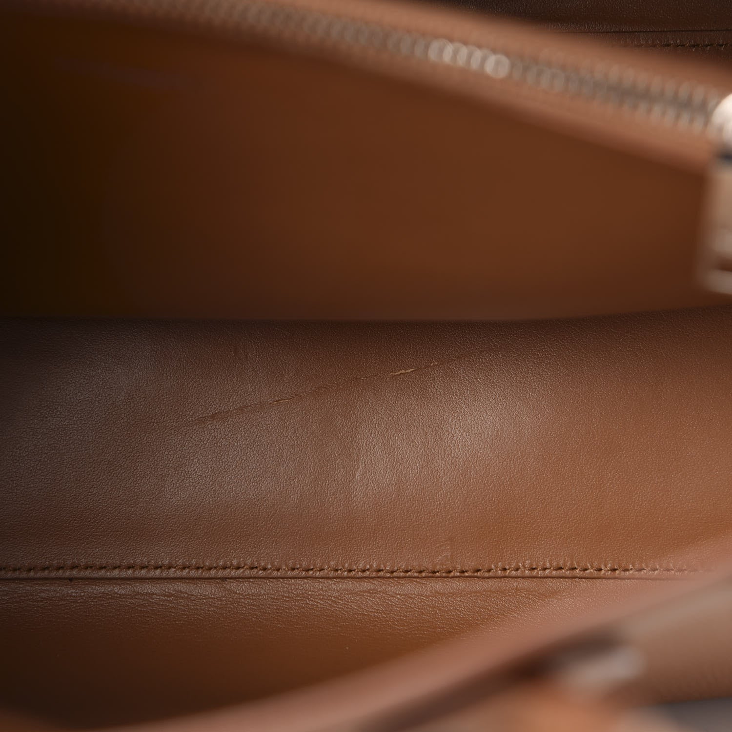 Saint Laurent Grained Calfskin Small Sac de Jour Cognac 7 of 13
