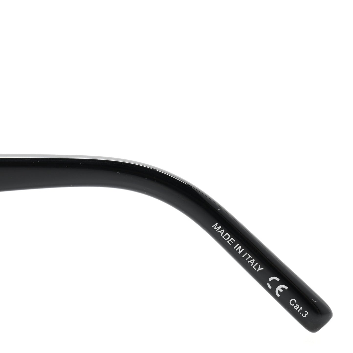Acetate Mica Cat Eye Sunglasses SL 276 Black